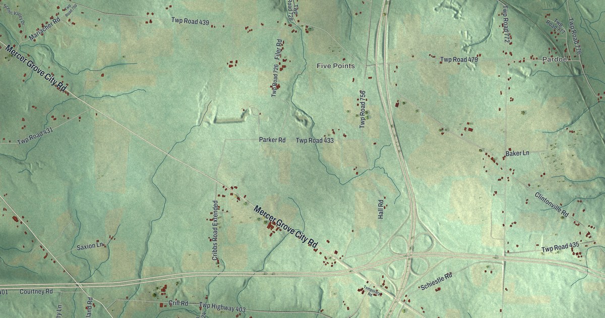 Map of Findley, Pennsylvania in 2026