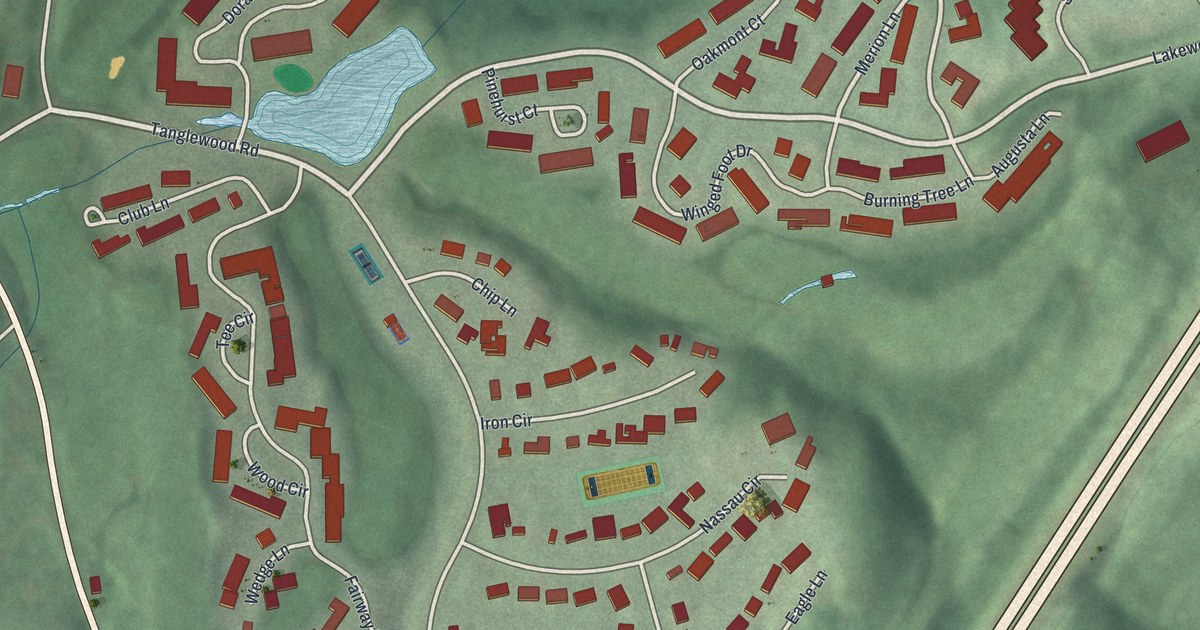 Map of Flying Hills, Pennsylvania in 2026