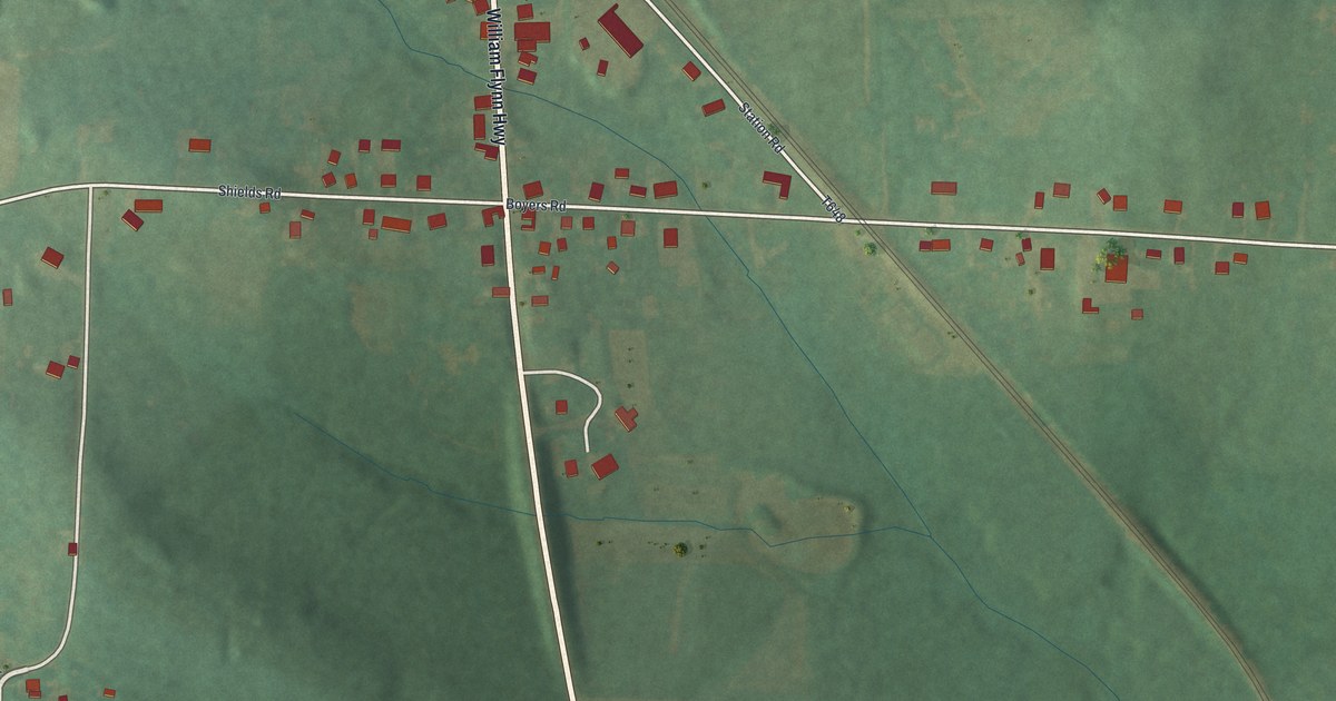 Map of Forestville, Butler County, Pennsylvania in 2026