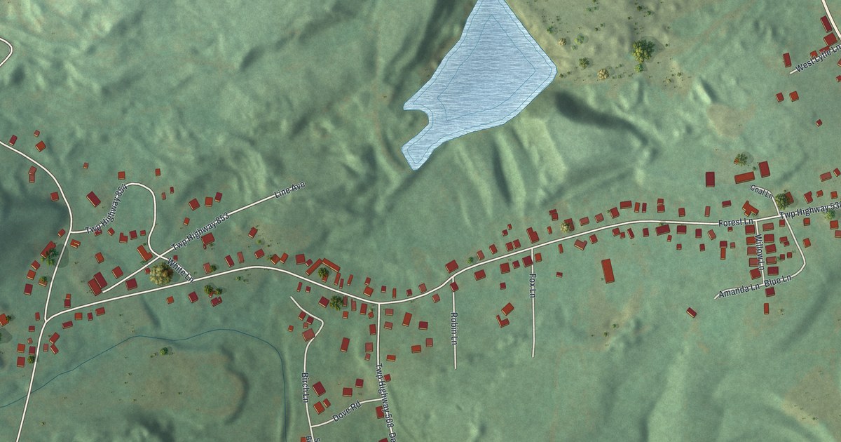 Map of Forestville, Pennsylvania in 2026