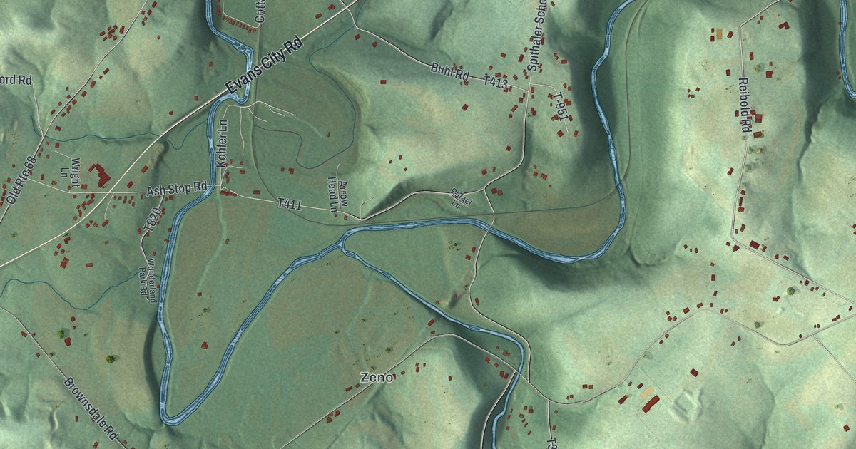 Map of Forward, Butler County, Pennsylvania in 2026