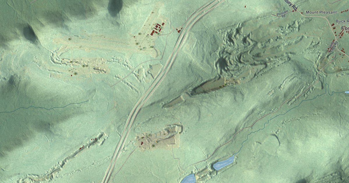 Map of Foster, Schuylkill County, Pennsylvania in 2026