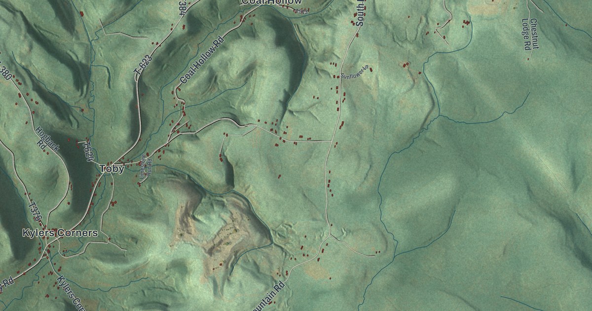 Map of Fox, Elk County, Pennsylvania in 2026