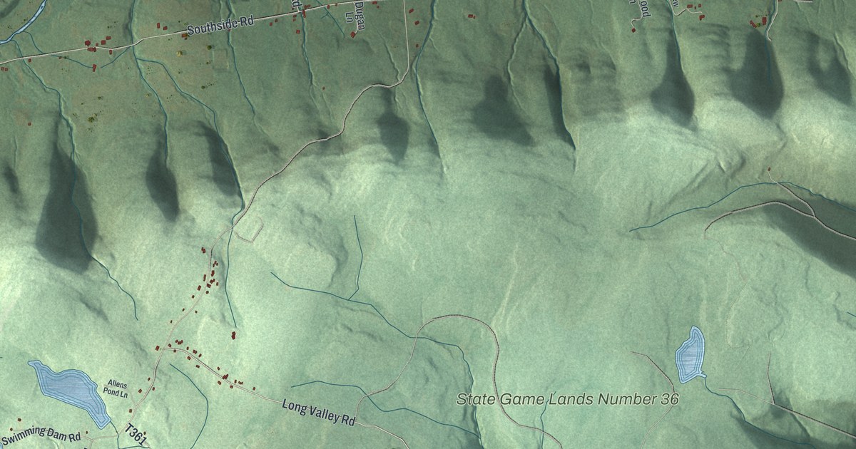 Map of Franklin, Bradford County, Pennsylvania in 2026