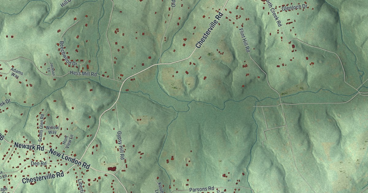 Map of Franklin, Chester County, Pennsylvania in 2026