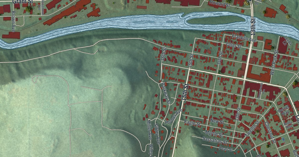 Map of Franklin, Venango County, Pennsylvania in 2026