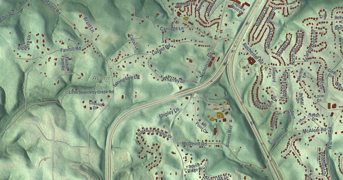 Map of Franklin Park, Pennsylvania in 2026