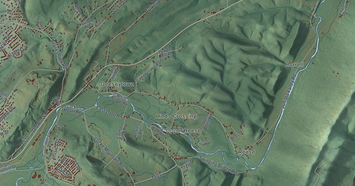 Map of Frankstown, Pennsylvania in 2026