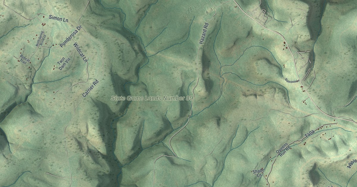 Map of Gallagher, Pennsylvania in 2026