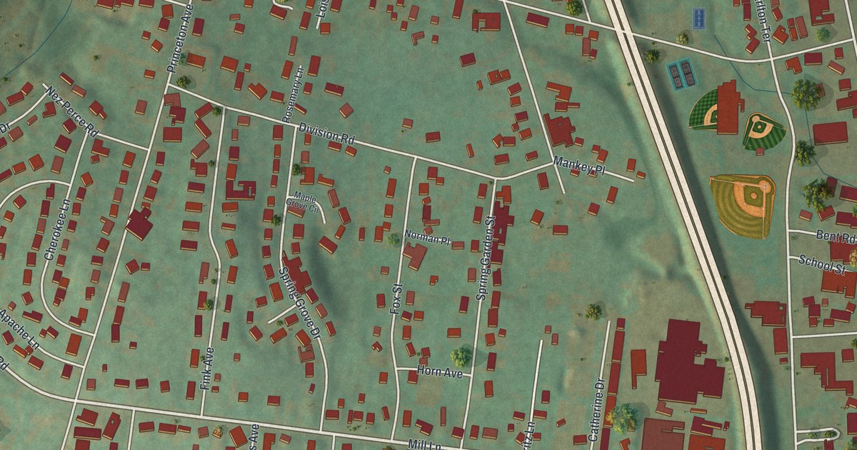 Map of Garden View, Pennsylvania in 2026