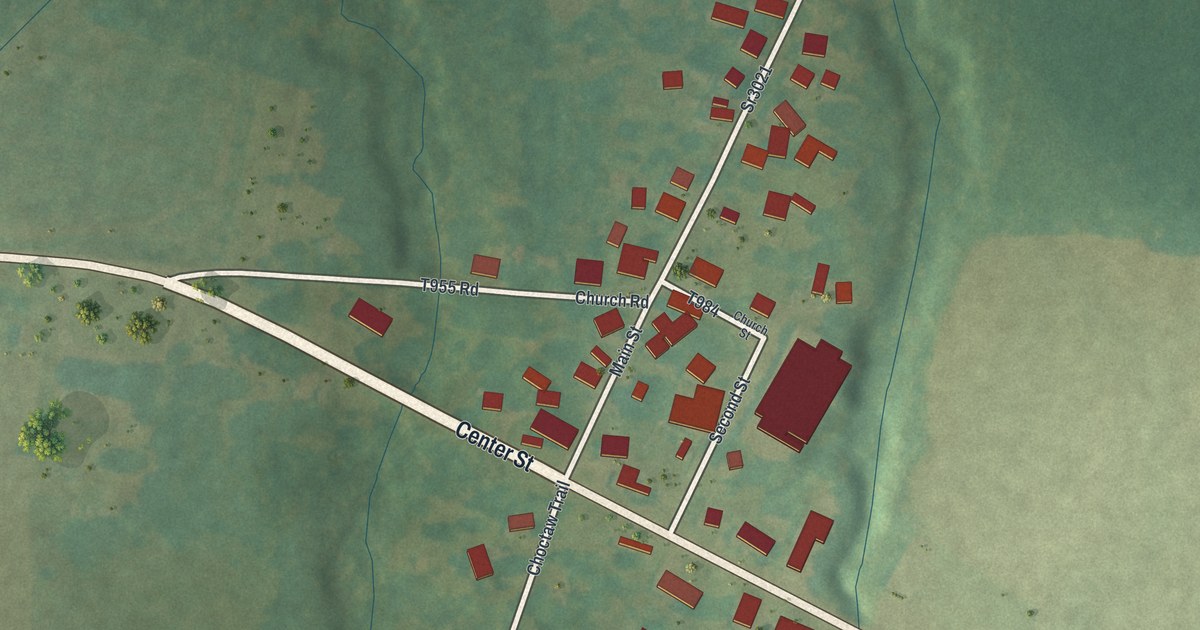 Map of Geneva, Pennsylvania in 2026
