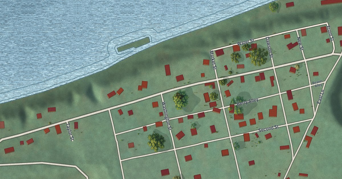 Map of Georgetown, Pennsylvania in 2026