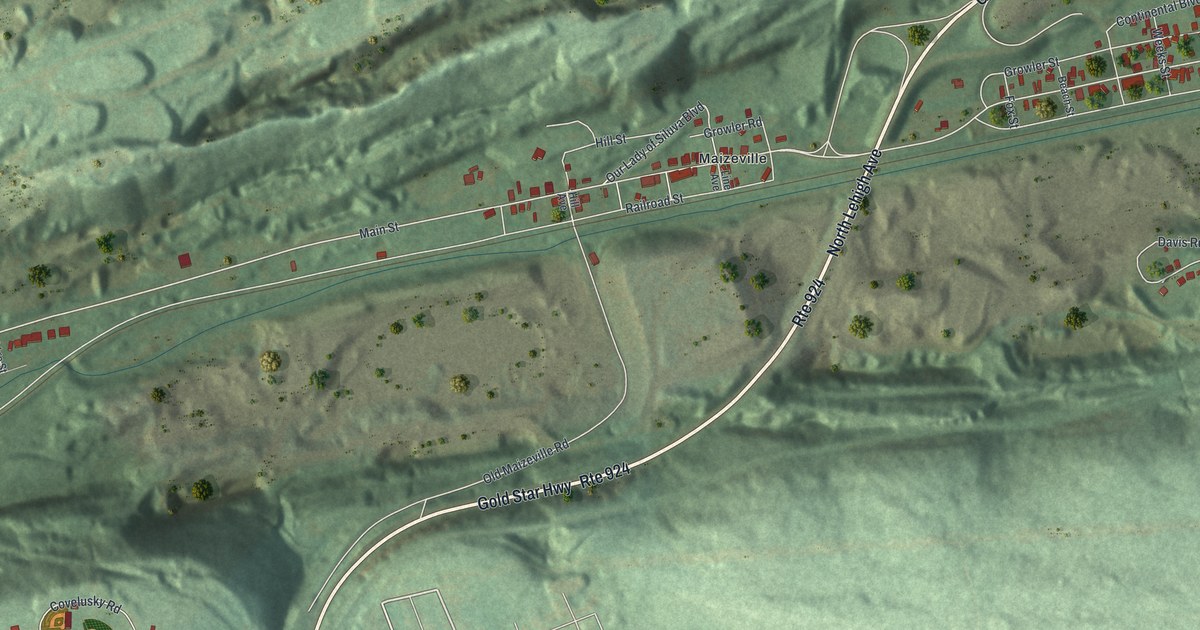 Map of Gilberton, Pennsylvania in 2026