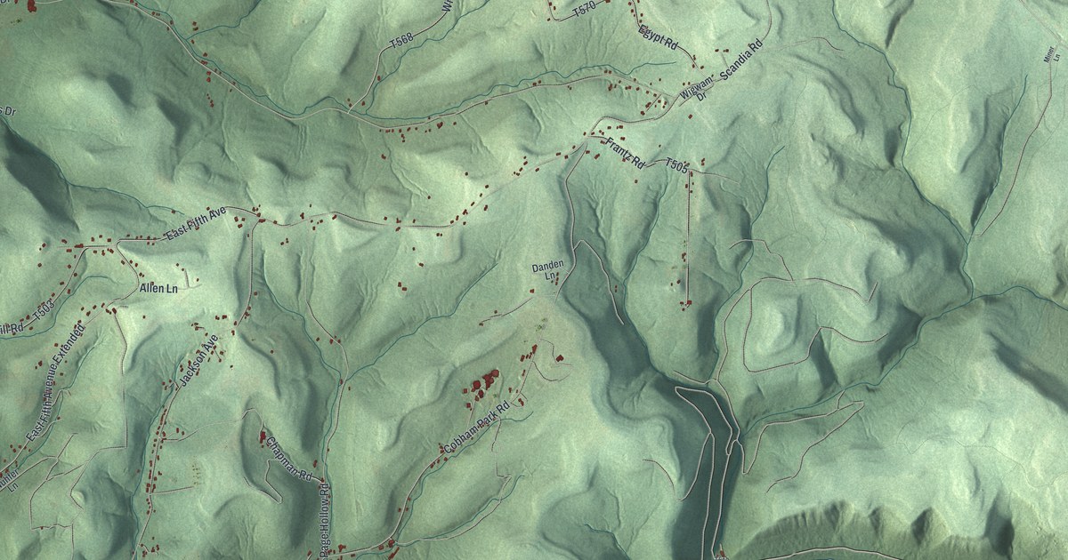 Map of Glade, Pennsylvania in 2026
