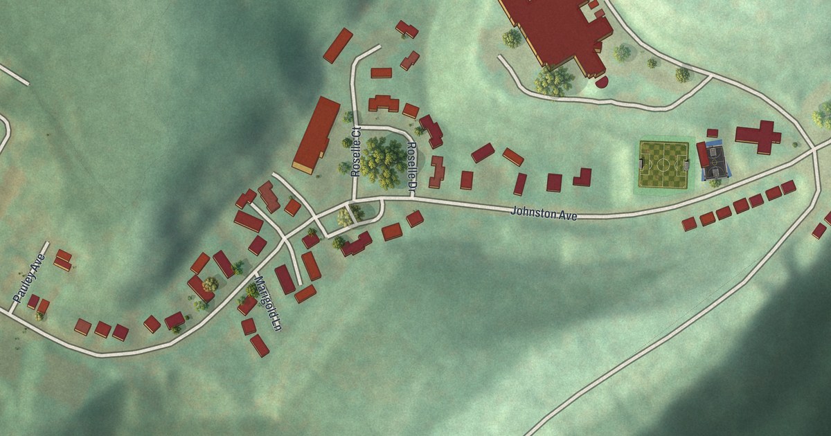 Map of Glen Hazel, Pennsylvania in 2026