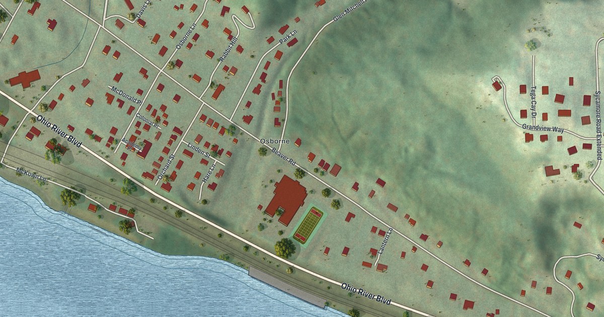 Map of Glen Osborne, Pennsylvania in 2026