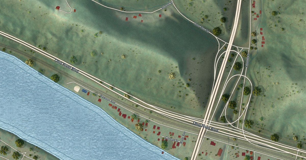 Map of Glenfield, Pennsylvania in 2026