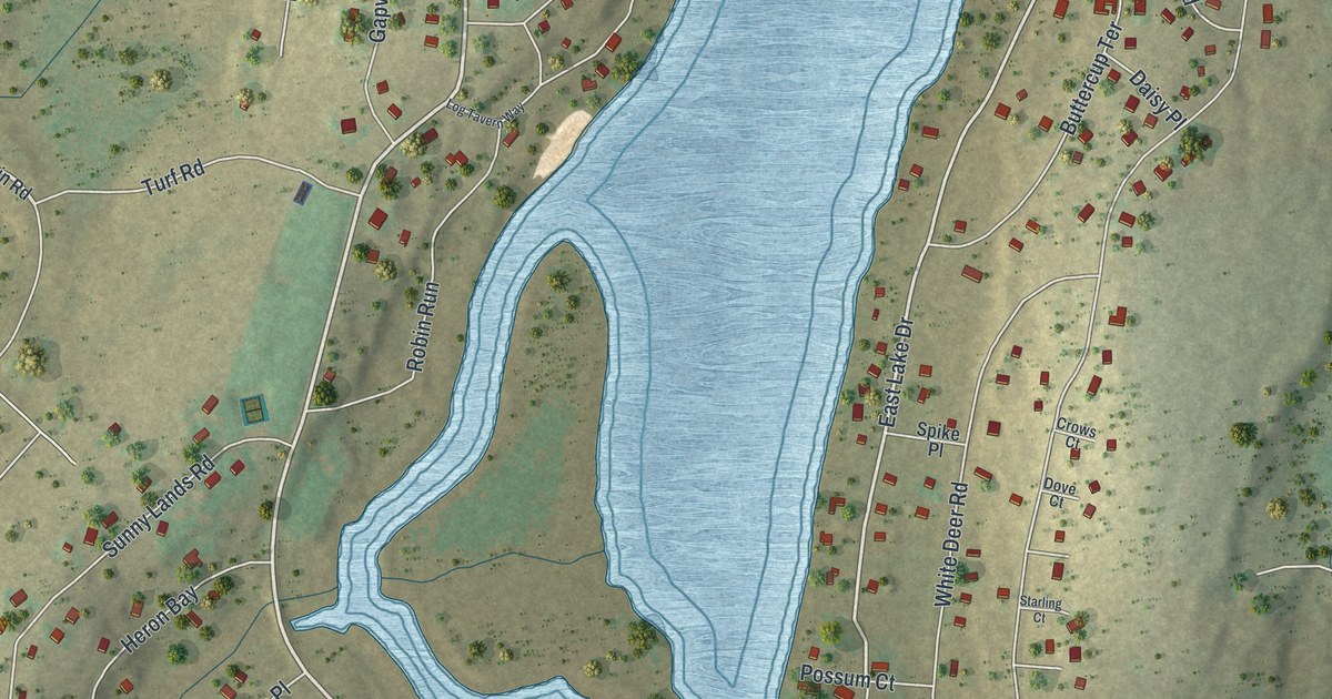 Map of Gold Key Lake, Pennsylvania in 2026