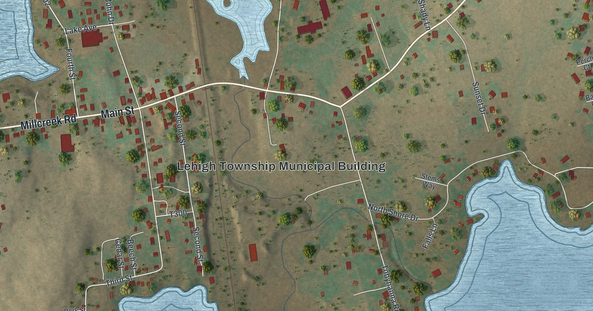 Map of Gouldsboro, Pennsylvania in 2026