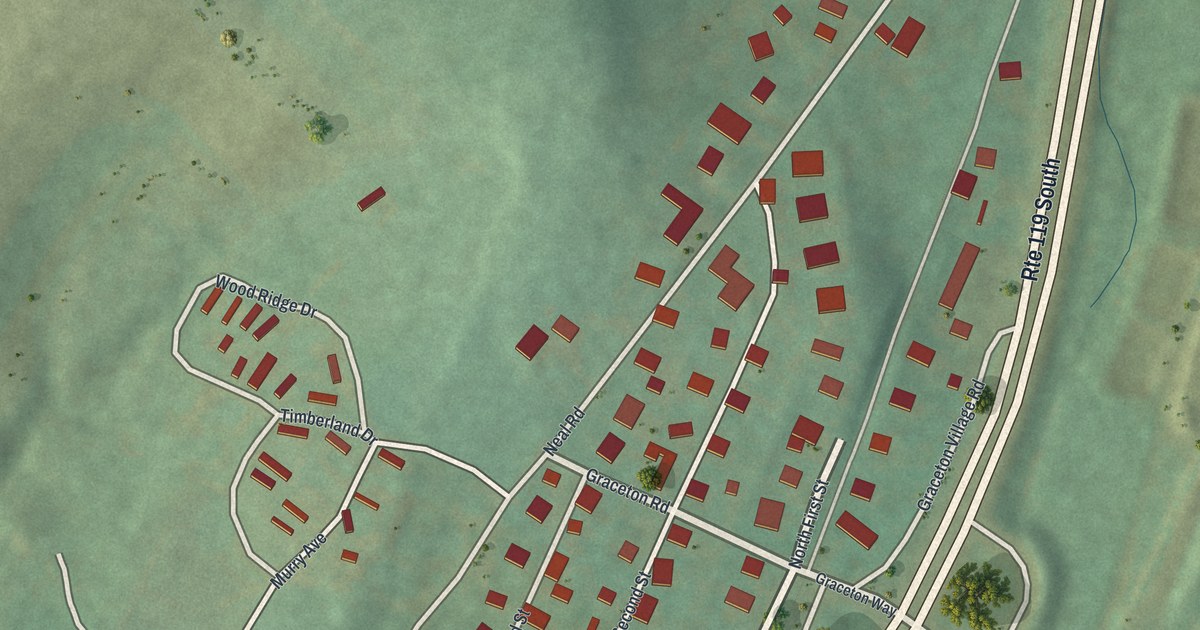 Map of Graceton, Pennsylvania in 2026