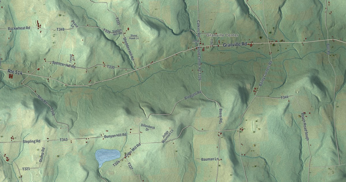 Map of Granville, Bradford County, Pennsylvania in 2026