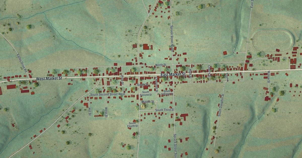 Map of Gratz, Pennsylvania in 2026
