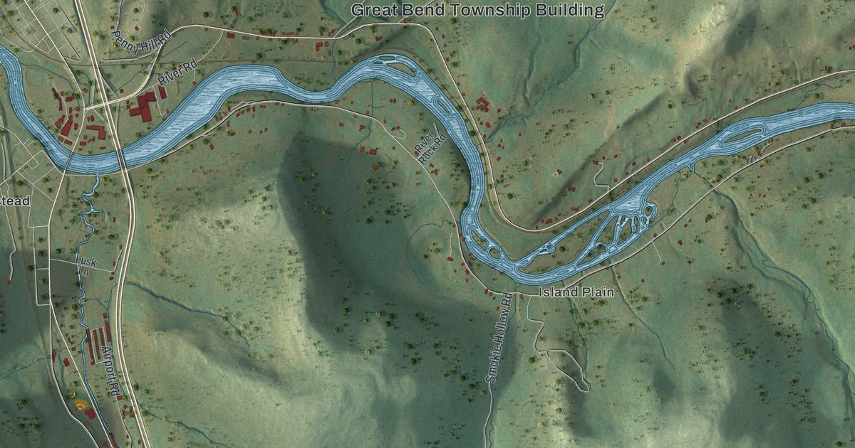 Map of Great Bend Township, Pennsylvania in 2026