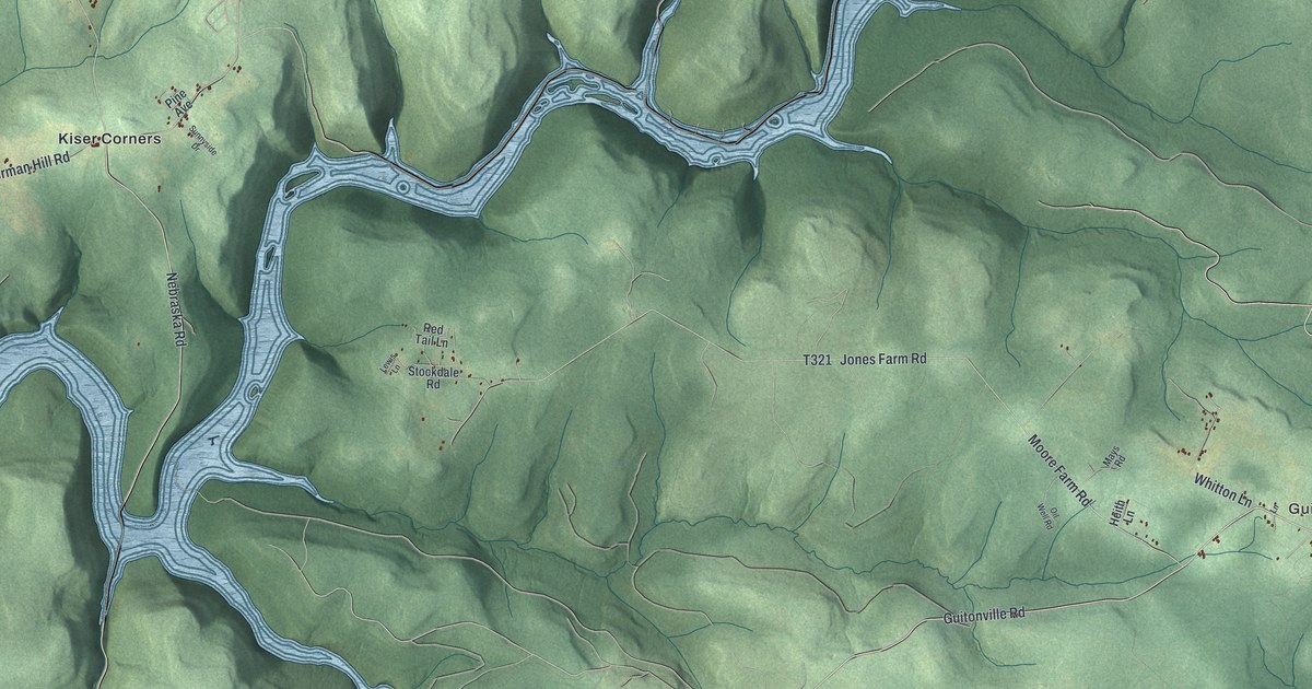 Map of Green, Forest County, Pennsylvania in 2026