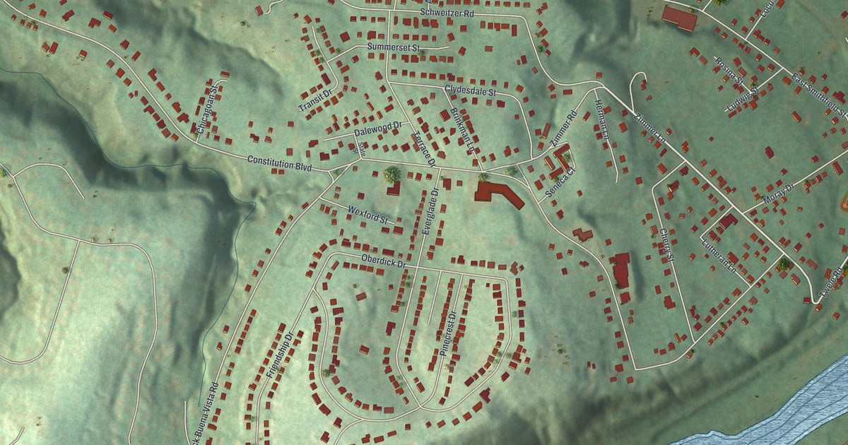 Map of Greenock, Pennsylvania in 2026