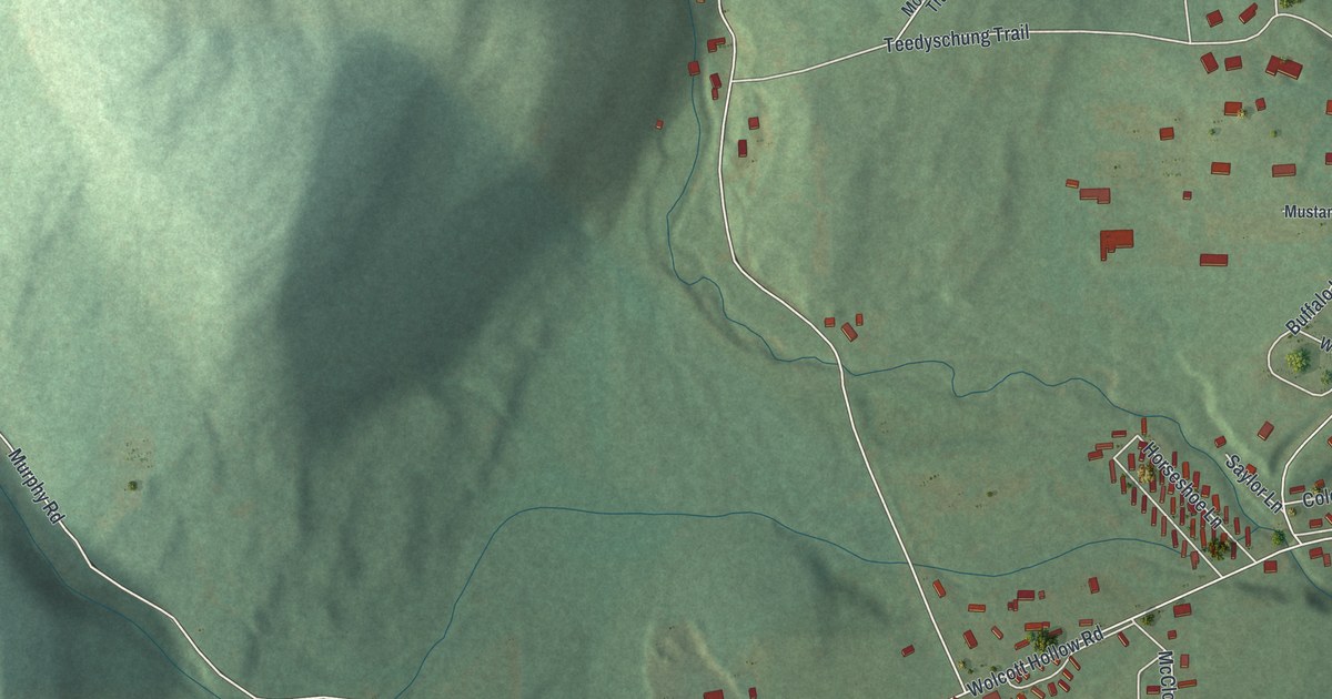 Map of Greens Landing, Pennsylvania in 2026