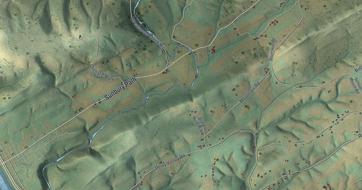 Map of Greenwood, Perry County, Pennsylvania in 2026