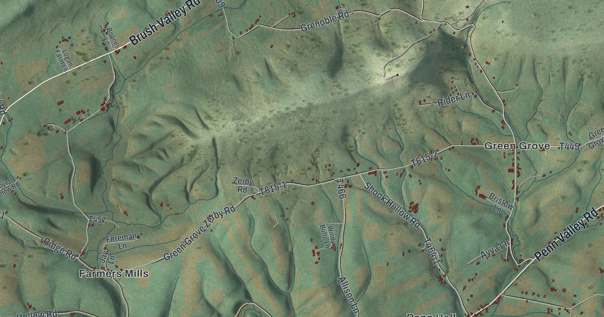 Map of Gregg, Centre County, Pennsylvania in 2026