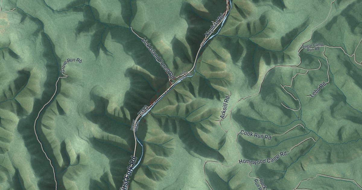 Map of Grove, Pennsylvania in 2026