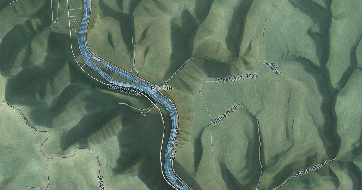 Map of Grugan, Pennsylvania in 2026