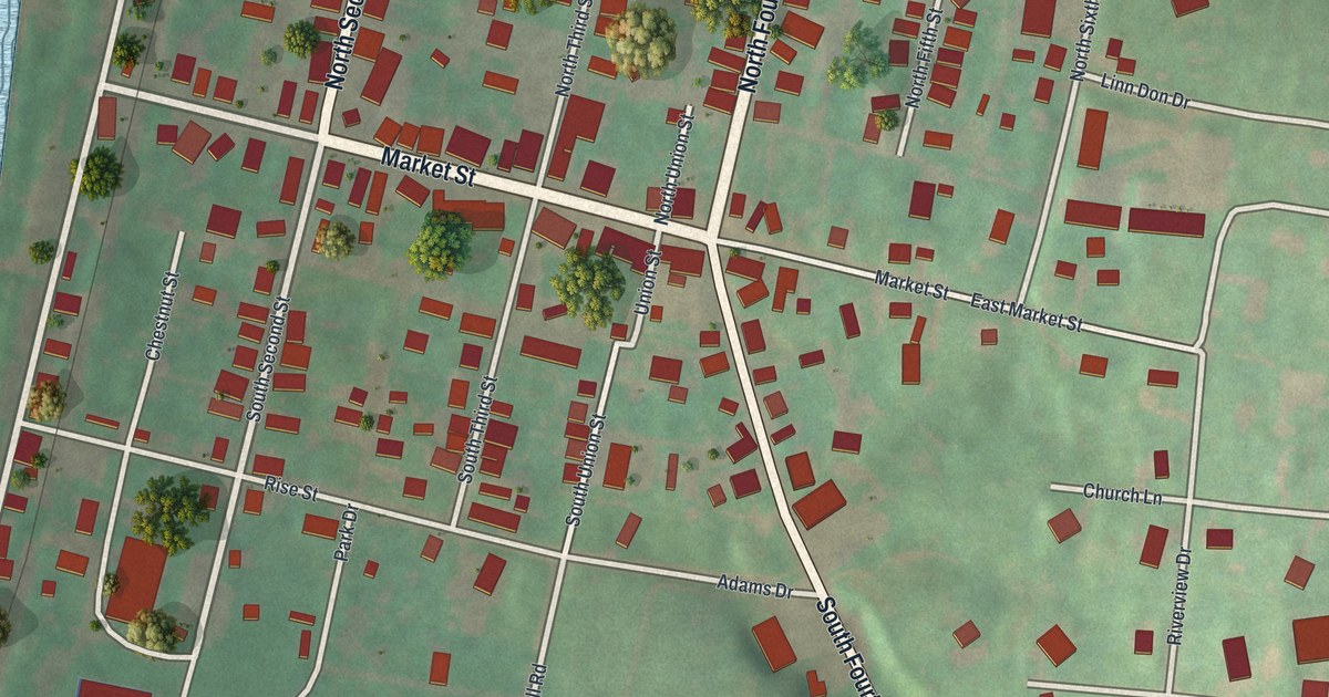 Map of Halifax Borough, Pennsylvania in 2026