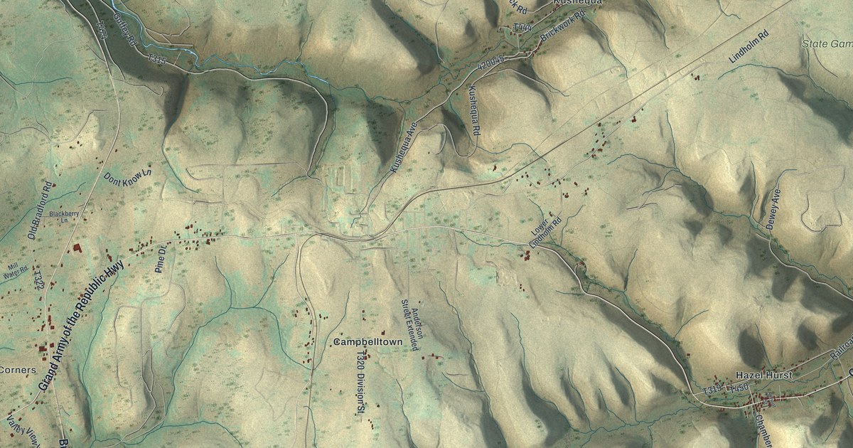 Map of Hamlin, Pennsylvania in 2026