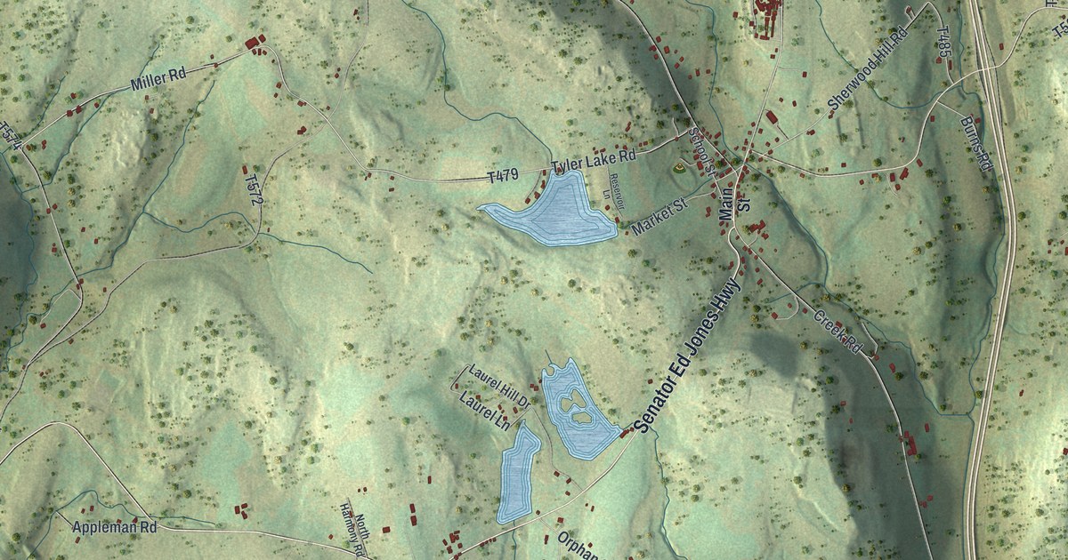 Map of Harford, Pennsylvania in 2026