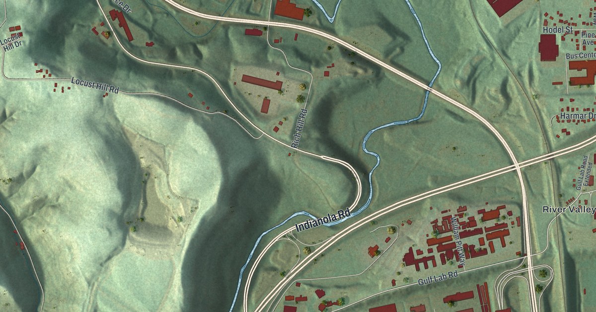 Map of Harmar, Pennsylvania in 2026