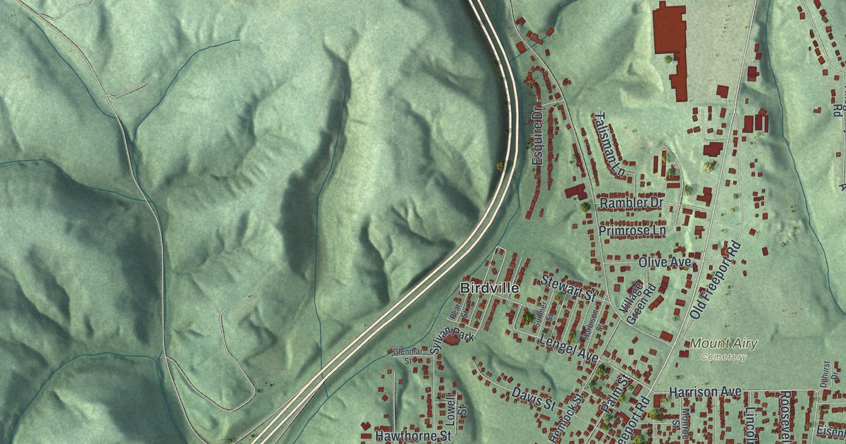 Map of Harrison, Allegheny County, Pennsylvania in 2026