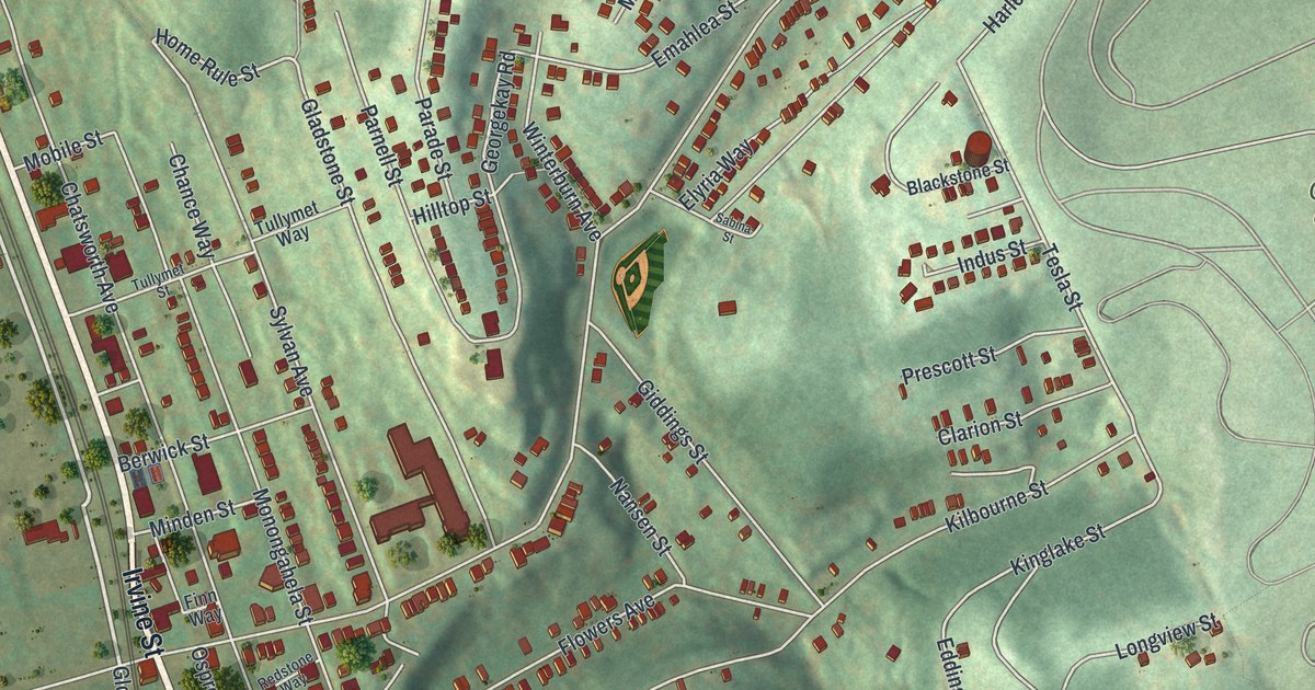 Map of Hazelwood, Pennsylvania in 2026