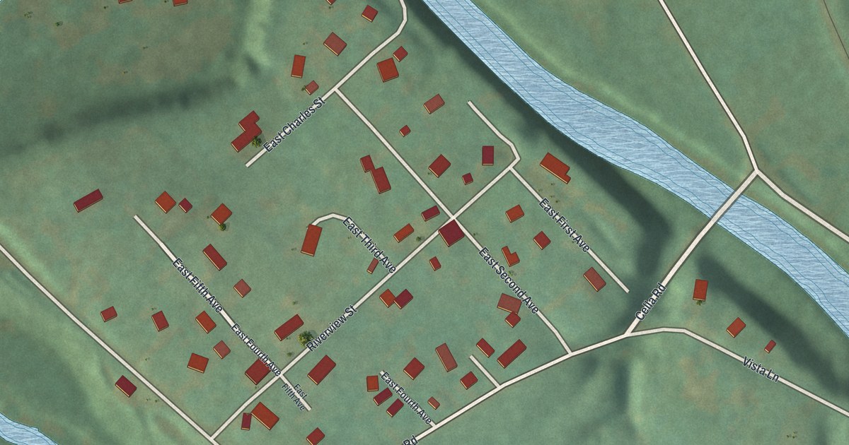 Map of Hazen, Pennsylvania in 2026