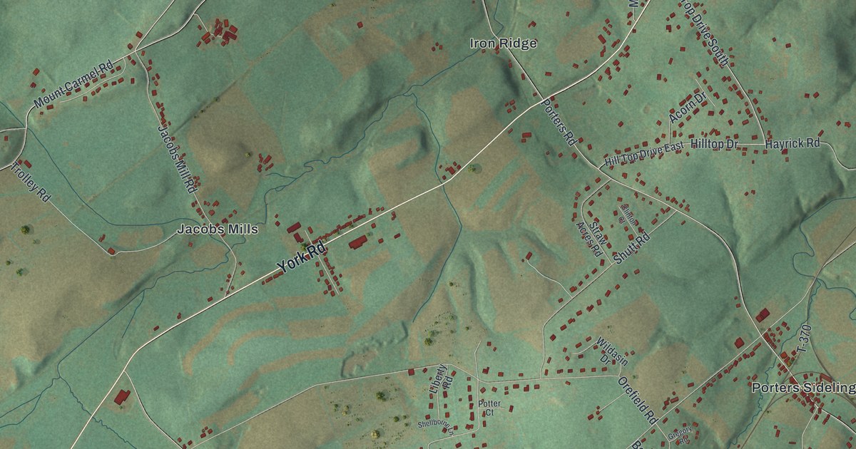 Map of Heidelberg, York County, Pennsylvania in 2026