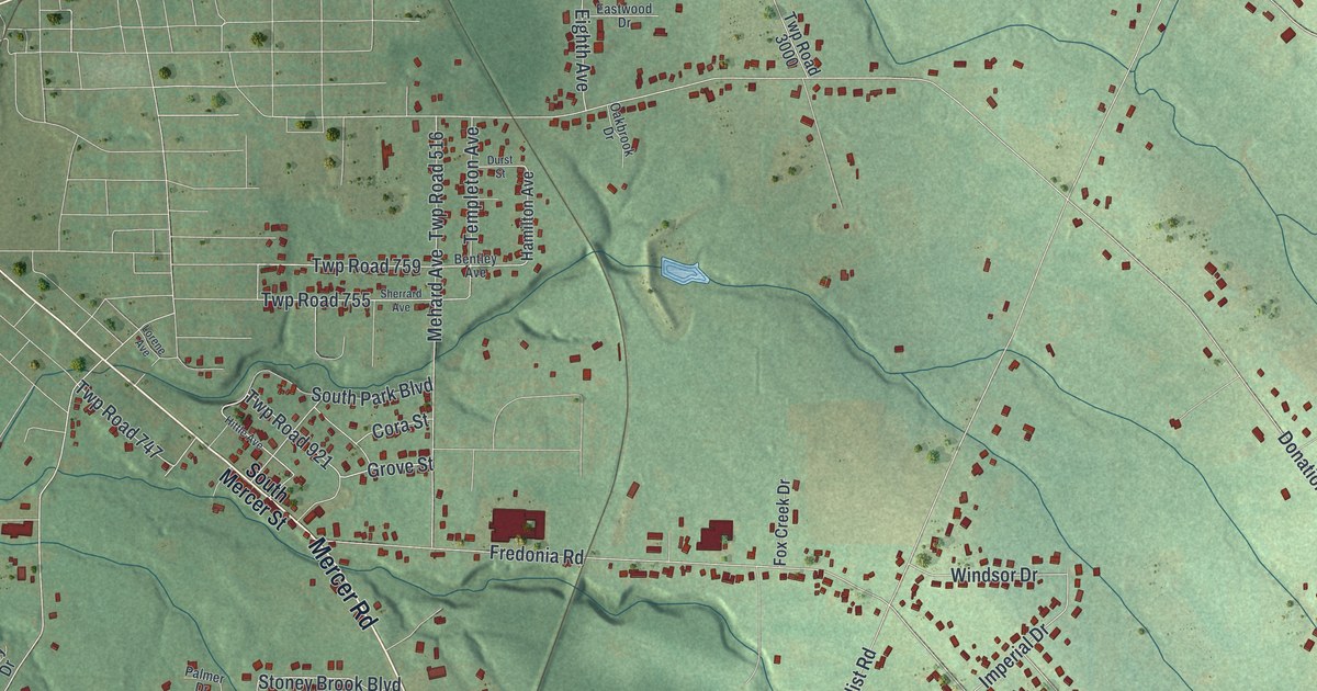 Map of Hempfield, Mercer County, Pennsylvania in 2026