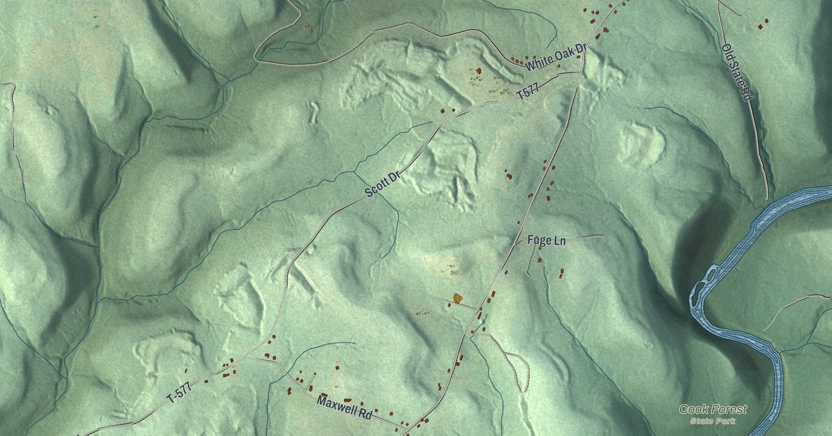 Map of Highland, Clarion County, Pennsylvania in 2026