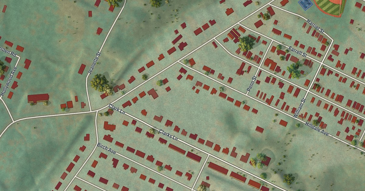 Map of Hilldale, Pennsylvania in 2026