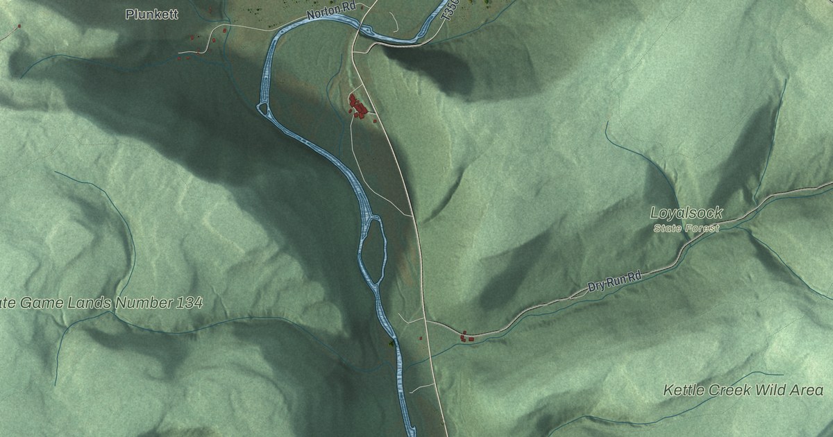 Map of Hillsgrove, Pennsylvania in 2026