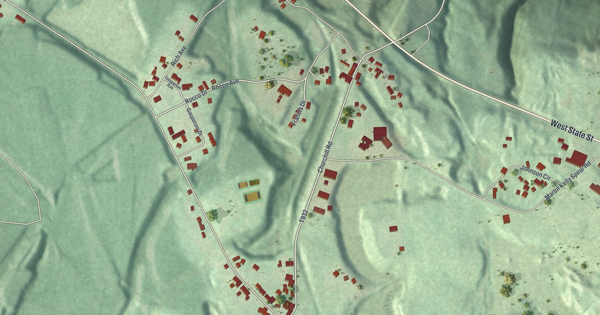 Map of Hillsville, Pennsylvania in 2026
