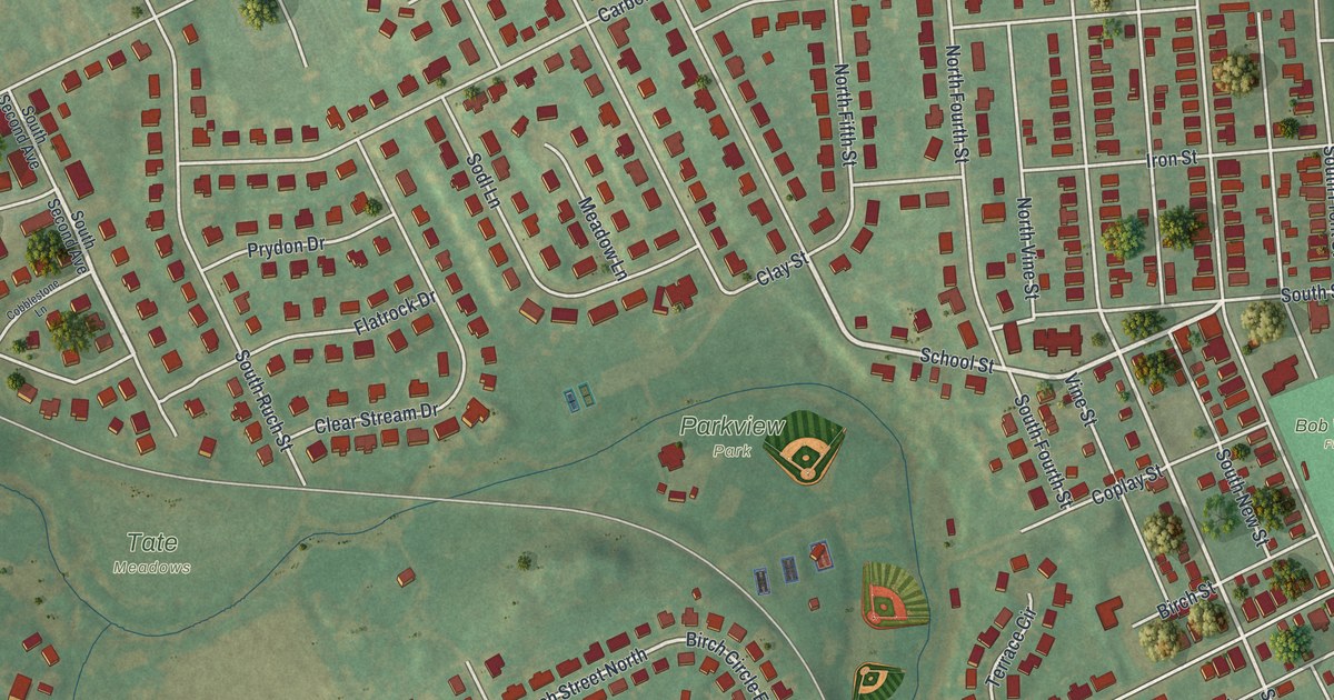 Map of Hokendauqua, Pennsylvania in 2026