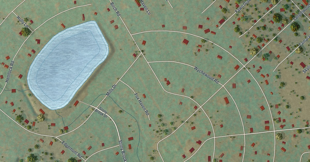 Map of Holiday Pocono, Pennsylvania in 2026