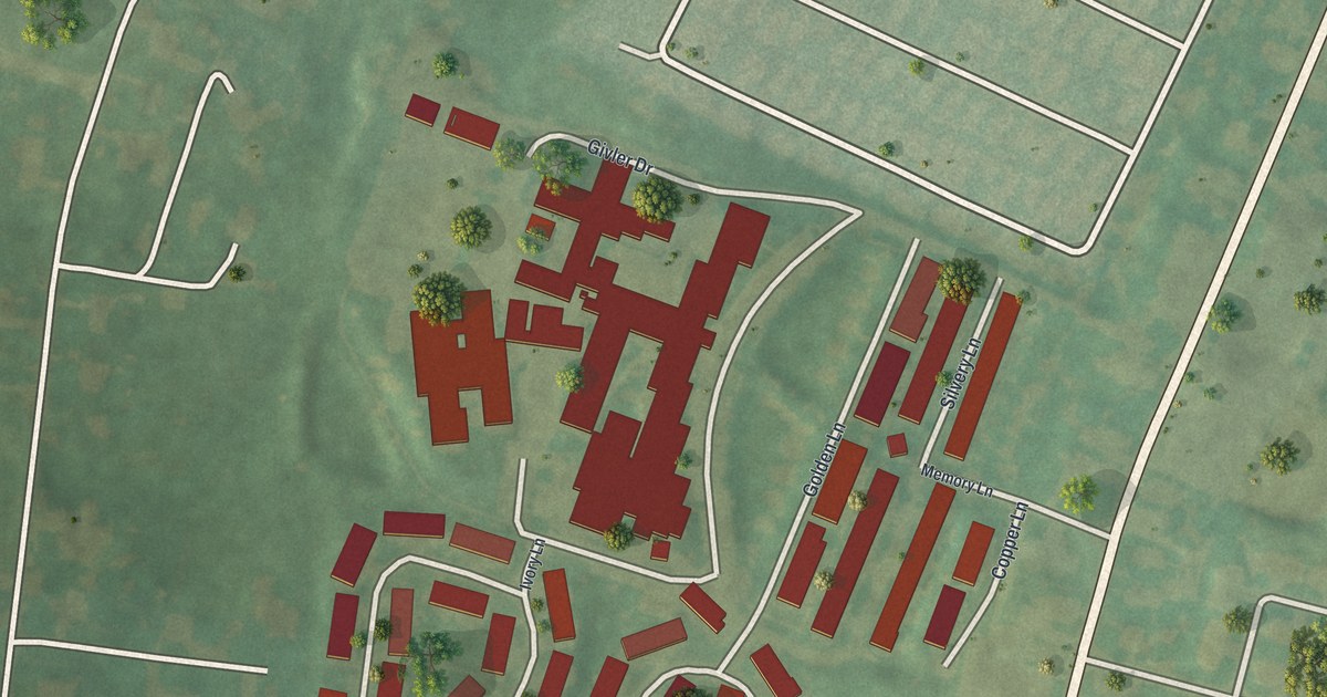 Map of Homewood at Martinsburg, Pennsylvania in 2026